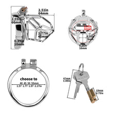 Charger l'image dans la galerie, 304 Stainless Steel Cock Cage - 13