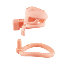 Load image into Gallery viewer, Sevanda 3D Printed Pink Pride Chastity Cage - Metalchastity