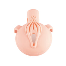 Load image into Gallery viewer, Sevanda 3D Printed Pink Pride Chastity Cage - Metalchastity