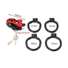 Charger l'image dans la galerie, 3D Black Bow Chastity Cage-topchastity