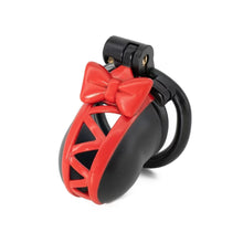 Charger l'image dans la galerie, 3D Black Bow Chastity Cage-topchastity