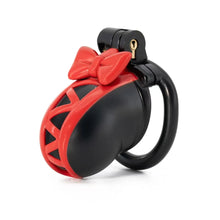 Charger l'image dans la galerie, 3D Black Bow Chastity Cage-topchastity