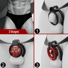 Load image into Gallery viewer, 3D Skeleton Chastity Cage