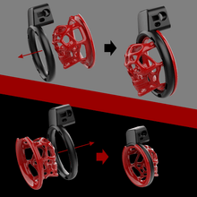 Load image into Gallery viewer, 3D Skeleton Chastity Cage