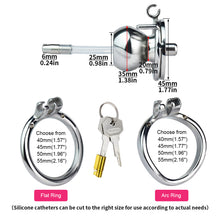 Charger l'image dans la galerie, Butterfly Inverted Sissy Cage - Metalchastity