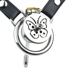 Charger l'image dans la galerie, Butterfly Inverted Sissy Cage - Metalchastity