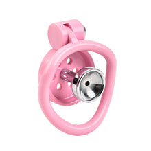 Charger l'image dans la galerie, Flat Metal & ABS Cock Cage For Men - Metalchastity
