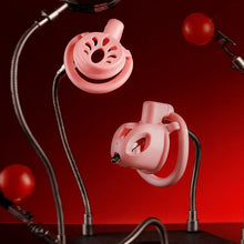 Lade das Bild in den Galerie-Viewer, 1+1 Flat & Small Chastity Cage Set