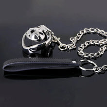 Lade das Bild in den Galerie-Viewer, HT-V4 Flower Traction Keuschheitskäfig mit Gürtel