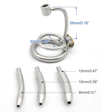 Load image into Gallery viewer, Chastity Device With Urethral Tube