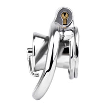 Charger l'image dans la galerie, Inverted Prince Albert Piercing Chastity Cage - Metalchastity