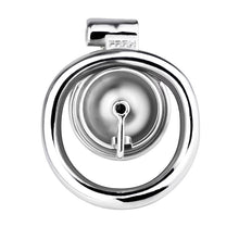 Charger l'image dans la galerie, Inverted Prince Albert Piercing Chastity Cage - Metalchastity