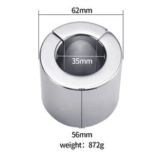 Load image into Gallery viewer, Stainless Steel Glans Penis Ring Masturbation - Metalchastity