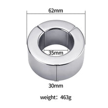 Load image into Gallery viewer, Stainless Steel Glans Penis Ring Masturbation - Metalchastity