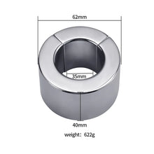 Load image into Gallery viewer, Stainless Steel Glans Penis Ring Masturbation - Metalchastity