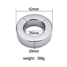 Load image into Gallery viewer, Stainless Steel Glans Penis Ring Masturbation - Metalchastity