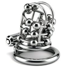 Charger l'image dans la galerie, Stainless Steel Bead PA Chastity Cage 1