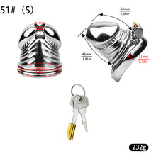 Load image into Gallery viewer, Steel Chastity Cage - 3