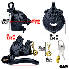 Charger l'image dans la galerie, Tiger & Bull Cock Chastity - Metalchastity