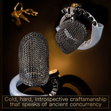Charger l'image dans la galerie, Adjustable Chainmail Chastity Cage 2