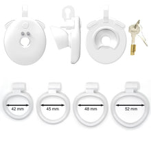 Charger l'image dans la galerie, App-Controlled Flat Negative Vibrating Chastity Cage