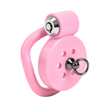 Charger l'image dans la galerie, BDSM Flat Bondage Chastity Cage With Leash - Metalchastity
