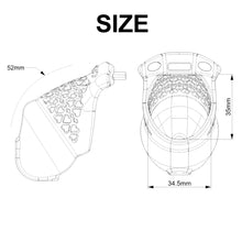 Lade das Bild in den Galerie-Viewer, Beginner 3D Printed Resin Male Chastity Cage