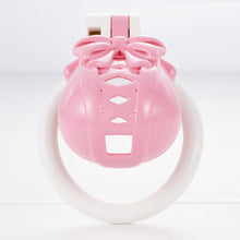 Lade das Bild in den Galerie-Viewer, Bow Pot Lid Chastity Cage 2