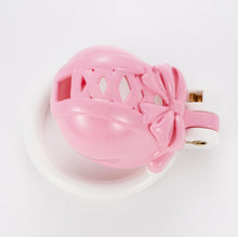 Lade das Bild in den Galerie-Viewer, Bow Pot Lid Chastity Cage 1
