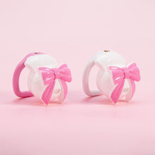 Load image into Gallery viewer, Bowknot Lid Chastity Cage Invisible