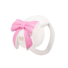 Load image into Gallery viewer, Bowknot Lid Chastity Cage Invisible
