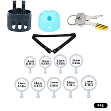 Charger l'image dans la galerie, Bullet-shaped Ringless Chastity Cage - 19