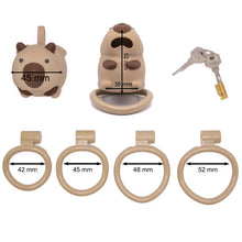 Lade das Bild in den Galerie-Viewer, Capybara Dog Slave Chastity Cage 7