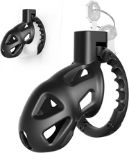 Lade das Bild in den Galerie-Viewer, Chastity Cage with 8 Adjustable Cock Ring