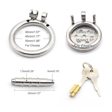 Lade das Bild in den Galerie-Viewer, Chastity Device With Catheter