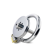 Charger l'image dans la galerie, Chastity Device With Urethral Insert - Metalchastity