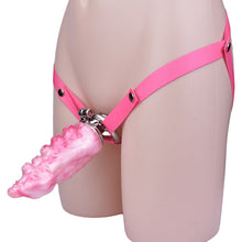 Charger l'image dans la galerie, Cock Block Device With Monster Dildo - Metalchastity