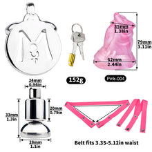Charger l'image dans la galerie, Cock Block Device With Monster Dildo - Metalchastity