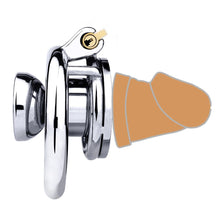 Lade das Bild in den Galerie-Viewer, Cock In Chastity With Dildo