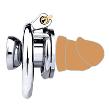 Lade das Bild in den Galerie-Viewer, Cock In Chastity With Dildo