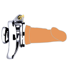Lade das Bild in den Galerie-Viewer, Cock In Chastity With Dildo
