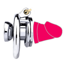 Lade das Bild in den Galerie-Viewer, Cock In Chastity With Dildo