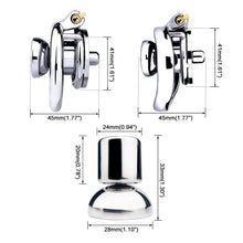 Lade das Bild in den Galerie-Viewer, Cock In Chastity With Dildo