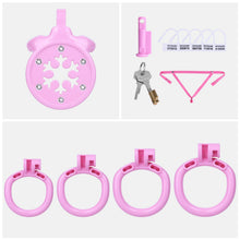 Load image into Gallery viewer, Diamond Flat Chastity Cage
