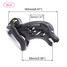 Lade das Bild in den Galerie-Viewer, Dog Shape Male Cock Cage