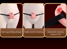 Load image into Gallery viewer, Double Small Chastity Cage Set