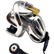 Lade das Bild in den Galerie-Viewer, Elektrischer Keuschheitskäfig aus Metall