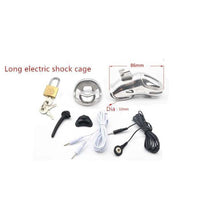 Lade das Bild in den Galerie-Viewer, Elektrischer Keuschheitskäfig aus Metall