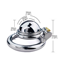 Charger l'image dans la galerie, Extra Small Chastity Device - Metalchastity