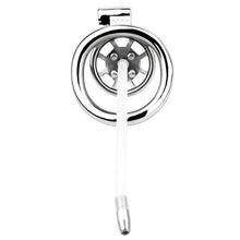 Load image into Gallery viewer, Flat Cock Cage With Removable Spikes